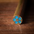 Mosaic Knife Pins - Knife Handle - Brass - 1/4” - 6mm - pin-20