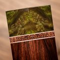 Cheese Burl, Palm, and Bolivian Rosewood Combination Knife Scales - s-289