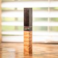 Wenge, Purple Heart, Buckeye Burl, and Quilted Maple Pen Blank - Segmented - pen-28