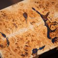 Maple Burl Knife Scales - Book Matched - Stabilized - burl-58