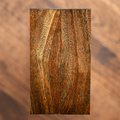 Rare Cumaru Knife Scales - Super Hard Wood - ex-44