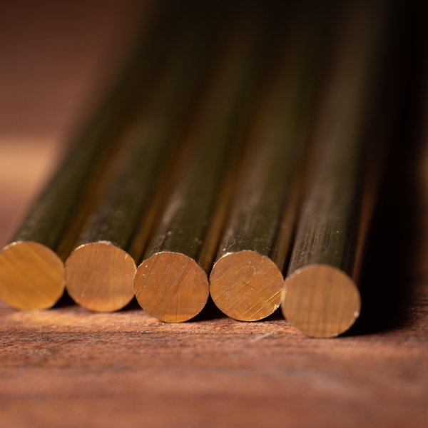 Solid Brass Knife Pins 5mm, 4mm, and 2mm - pin-1