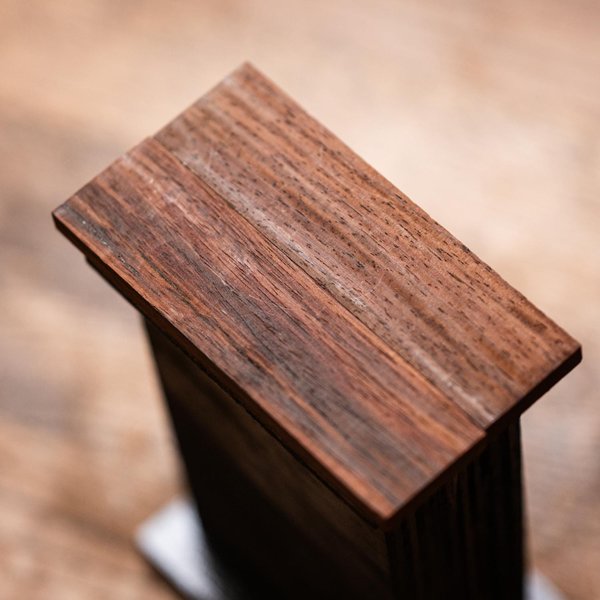 Indian Rosewood Knife Scales - Stabilized and Flattened ex-34